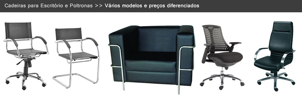Cadeiras para Escritrio e Poltronas