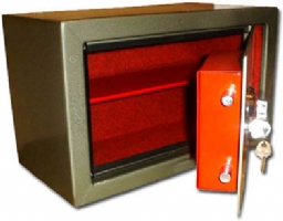 COFRE DE FIXAR - BOX 200 - SEGREDO E CHAVE