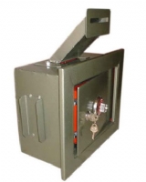 COFRE DE PAREDE - COM SEGREDO, CHAVE E COLETOR 