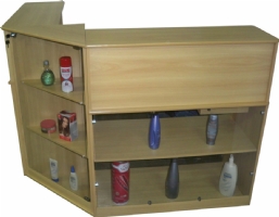 Balco Delta 1,00x1,00 Vitrine -Lg