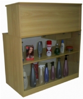Balco Reto com Vitrine-Lg